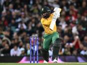 South Africa batter Temba Bavuma will have to overcome an elbow injury to play in the first Test. (Dan Himbrechts/AAP PHOTOS)