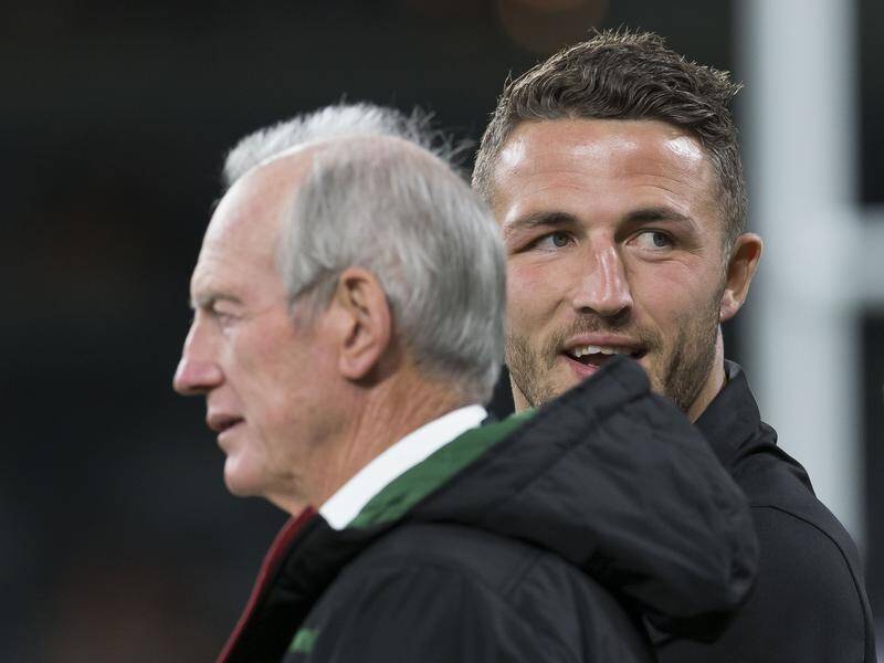 Sam Burgess remains sidelined but Wayne Bennett says he will definitely be back this year.