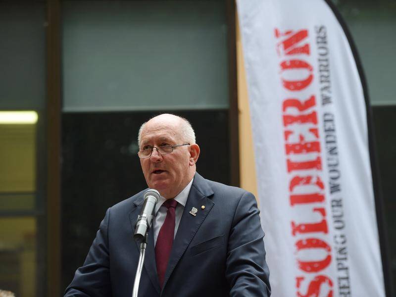 SIr Peter Cosgrove has chosen charity Soldier On to receive a donation in honour of his service.
