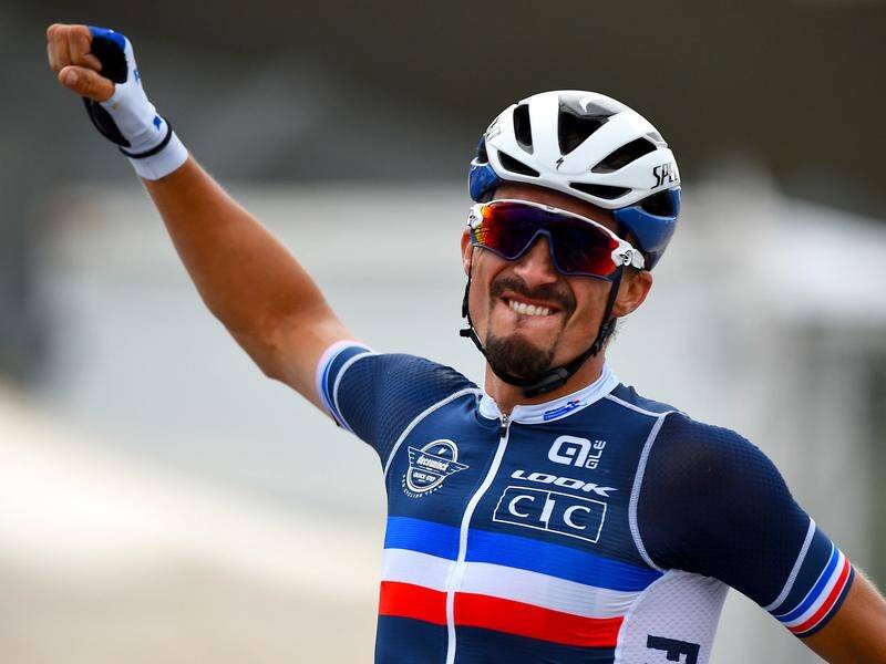 France's Julian Alaphilippe has won the Road Cycling World Championships.