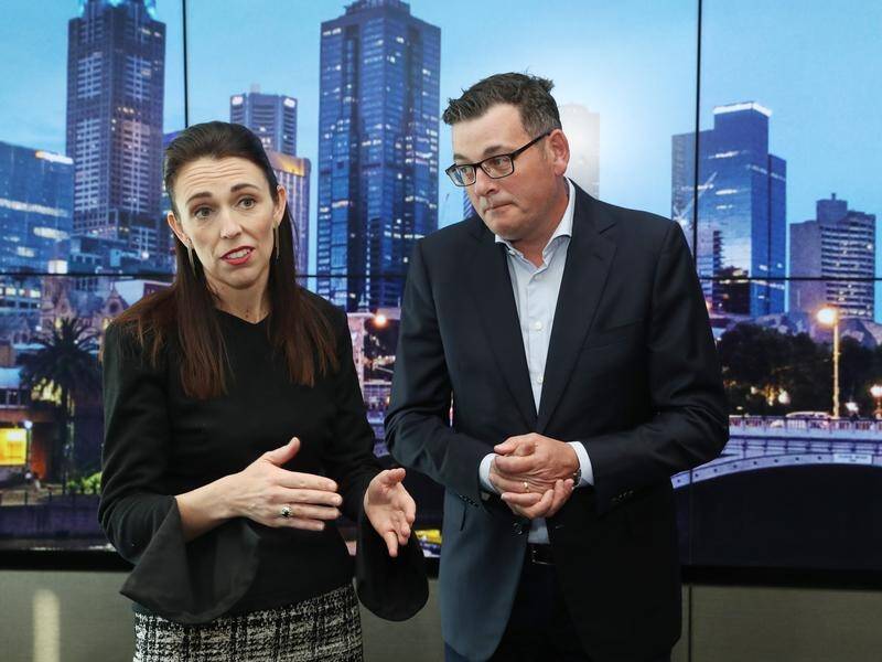 Daniel Andrews knows NZ is available to talk about lessons from COVID-19, Jacinda Ardern says.