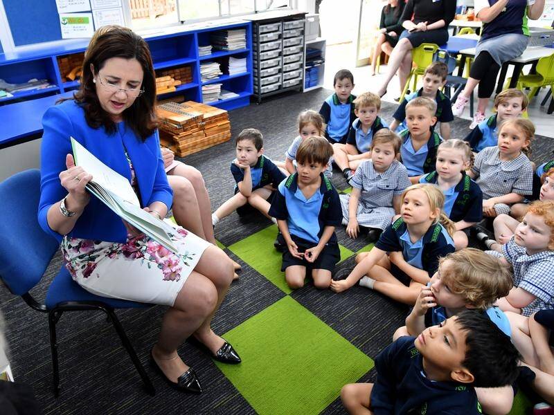 Qld Premier Annastacia Palaszczuk has allocated $1.5m for reading volunteers in schools.