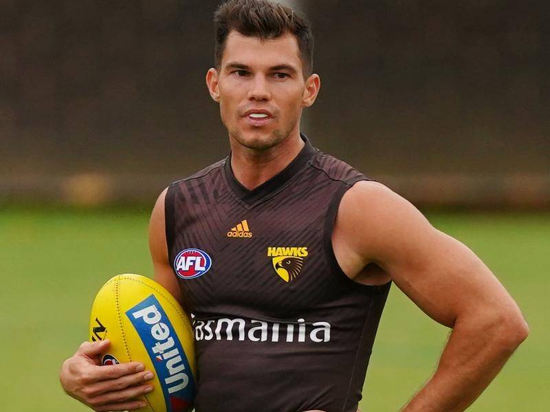 Hawthorn's Jaeger O'Meara is likely to wear facial protection if he plays against Geelong.