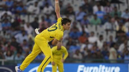 Captain Pat Cummins' return was at least one boon for Australia in their five-wicket loss to India. (AP PHOTO)
