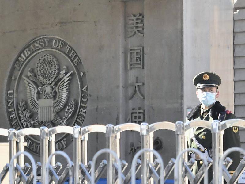 Chinese media describe their country's relationship with the US as being on a "dangerous path".