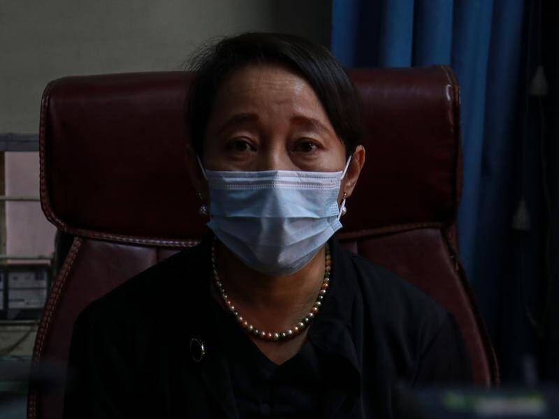 Lawyer Min Min Soe says she has only been able to talk to Aung San Suu Kyi about legal matters.