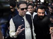 Imran Khan has faced a spate of legal woes since he was ousted as Pakistan's prime minister. (AP PHOTO)