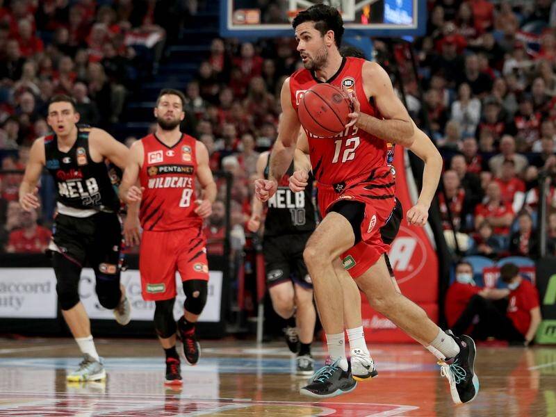 Todd Blanchfield was a stand-out for the Wildcats in defeat in the NBL grand final series game one.