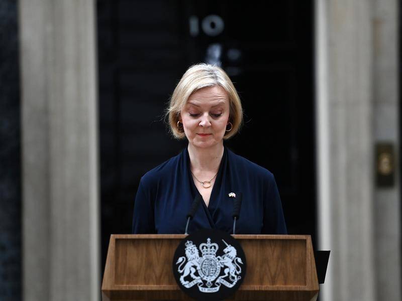 Liz Truss will become the shortest-serving prime minister in British history. (EPA PHOTO)
