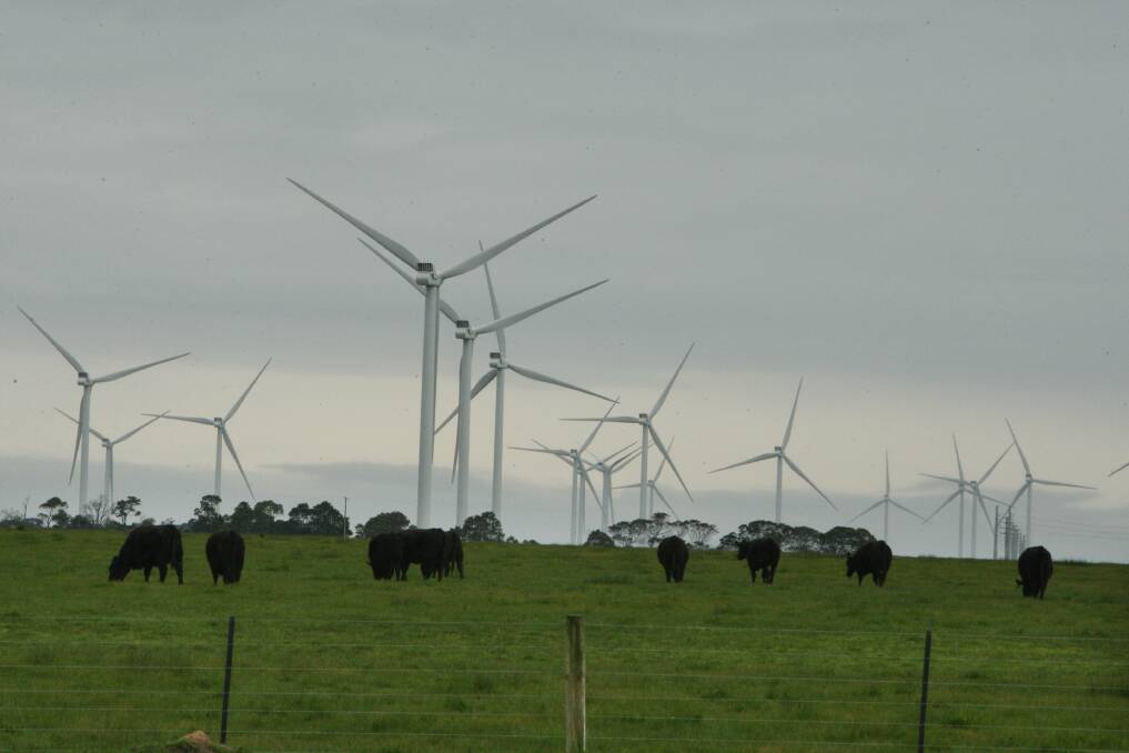 Farms with wind turbines need the certainty of renewable energy target subsidies, supporters say. 