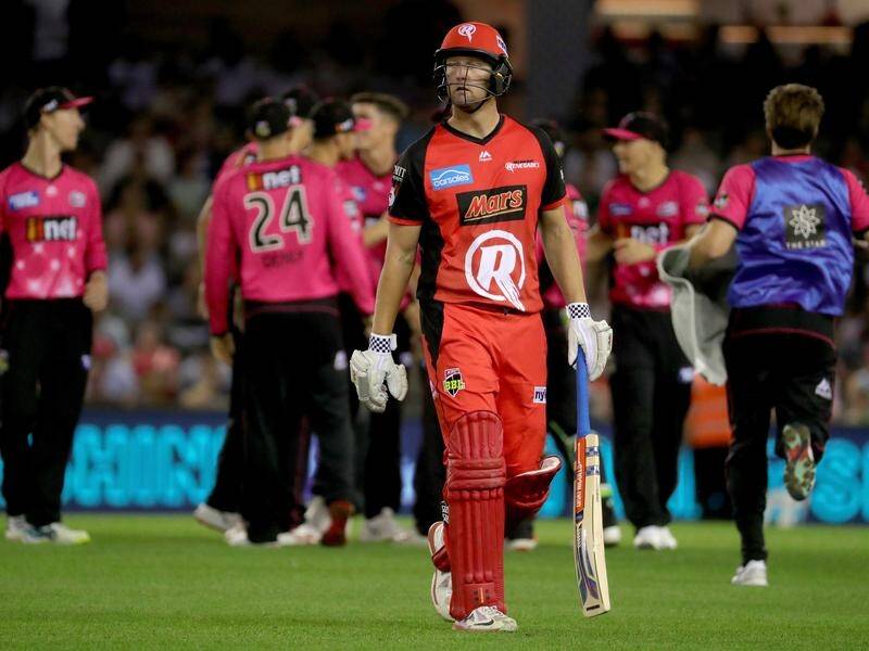 The Sydney Sixers have atoned for another poor batting effort with by beating the Renegades ...
