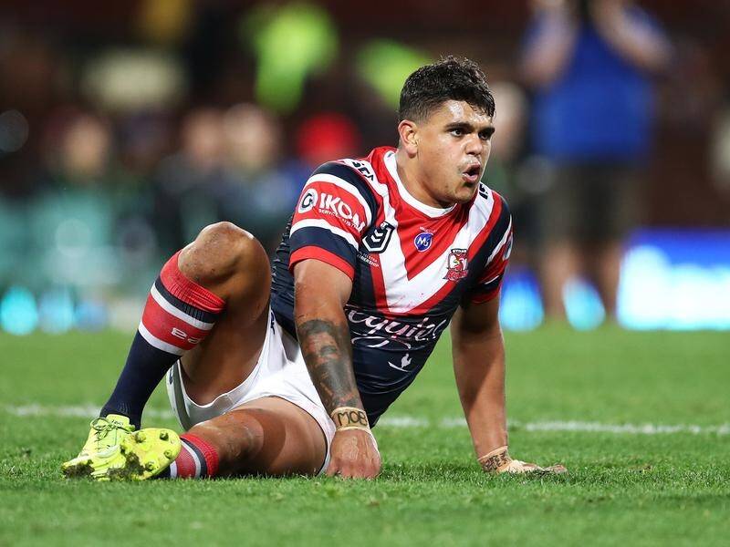 Sydney Roosters centre Latrell Mitchell of the was one of four NSW players dropped for Origin II.