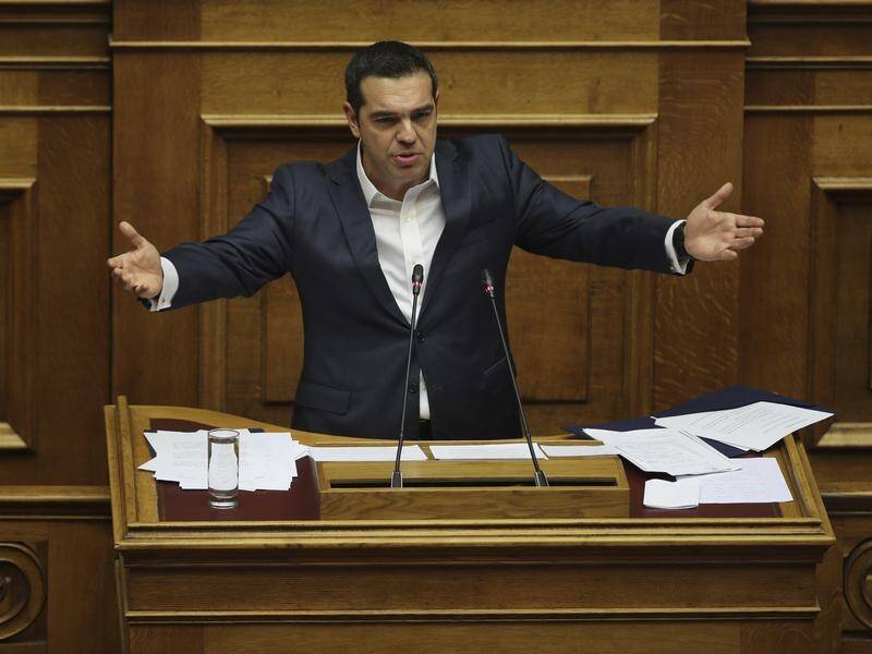 Greek Prime Minister Alexis Tsipras has won a confidence vote in Parliament.