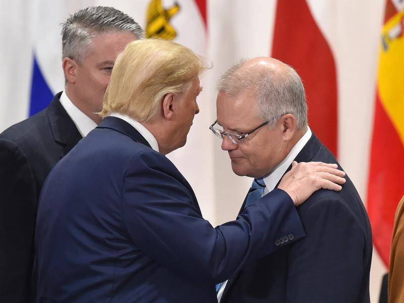 Scott Morrison will be only the second world leader to attend a state dinner hosted by Donald Trump.
