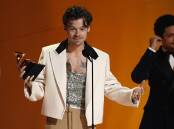 Harry Styles has won Album of the Year for 'Harry's House' at the 65th annual Grammy Awards. (AP PHOTO)