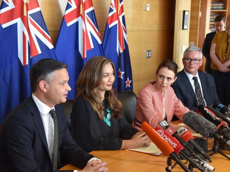 Jacinda Ardern has signed a cooperation agreement between NZ Labour and the Greens.