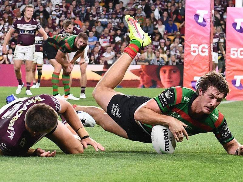 South Sydney centre Campbell Graham added to Manly's pain in their NRL preliminary final.