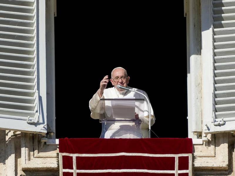 Pope Francis has renewed calls for peace in the Middle East after a recent increase in violence. (AP PHOTO)