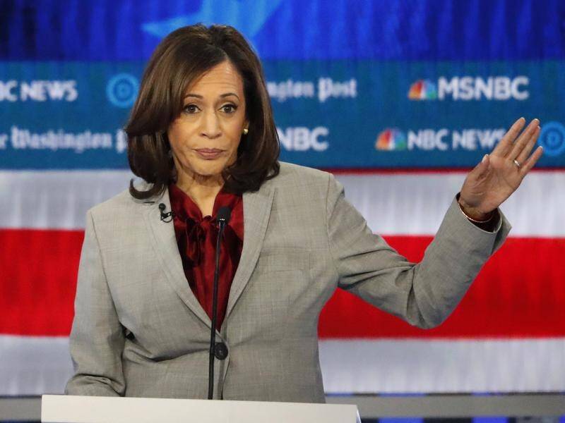 Kamala Harris entered the presidential race as a front runner but has struggled to maintain support.