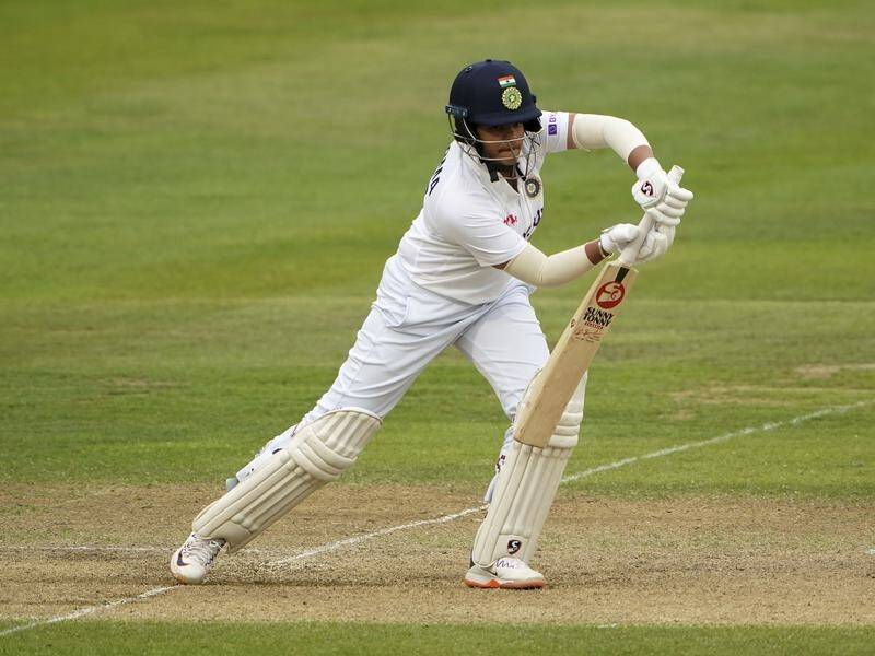 India's Shafali Verma displaying her brilliance again in the women's Test against England.