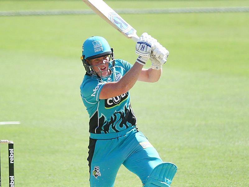 Brisbane Heat's Grace Harris smashed the fastest ton in WBBL history against Melbourne Stars.