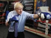 Boris Johnson packing a punch for Brexit.