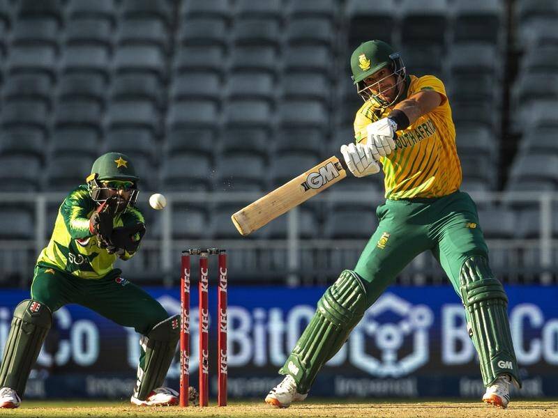 South Africa's Aiden Markram struck a half century in the T20 win over Pakistan.
