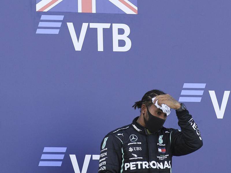 Lewis Hamilton was unhappy by the penalties imposed on him at the Russian GP.