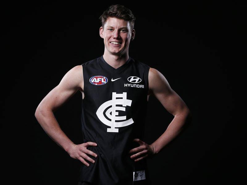 Sam Walsh is relishing his chance after being selected by Carlton at the AFL draft in Melbourne.