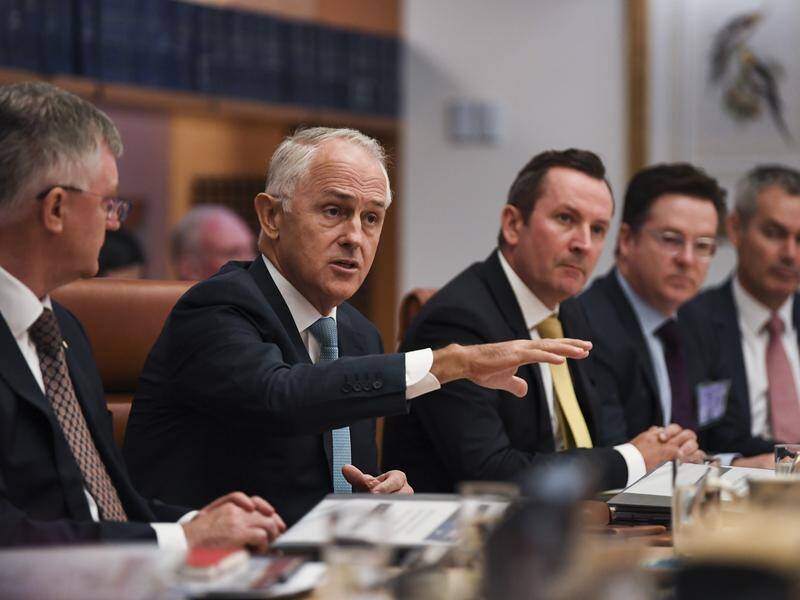 Malcolm Turnbull speaks during the Council of Australian Governments (COAG) meeting in Canberra.