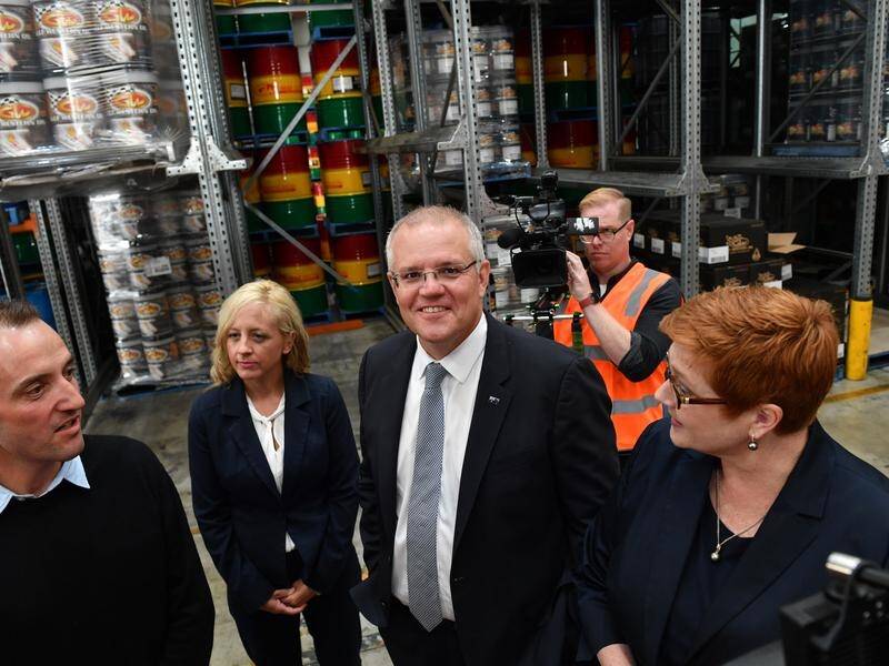 Prime Minister Scott Morrison is in western Sydney on the first full day of the election campaign.