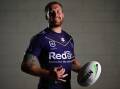 Storm star Cameron Munster will take a frustrating osteitis pubis injury into the NRL season. (Joel Carrett/AAP PHOTOS)