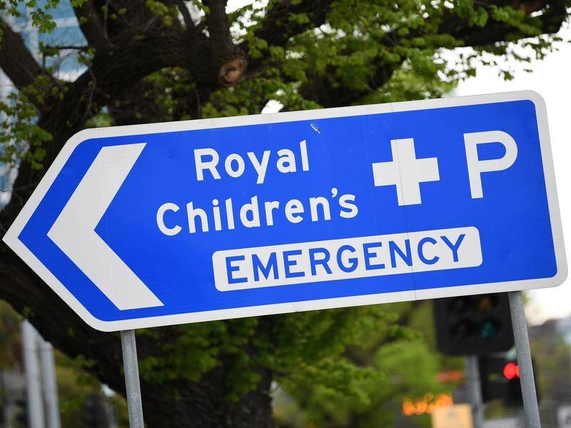 A two-year-old boy is fighting for life in Melbourne's Royal Children's Hospital.