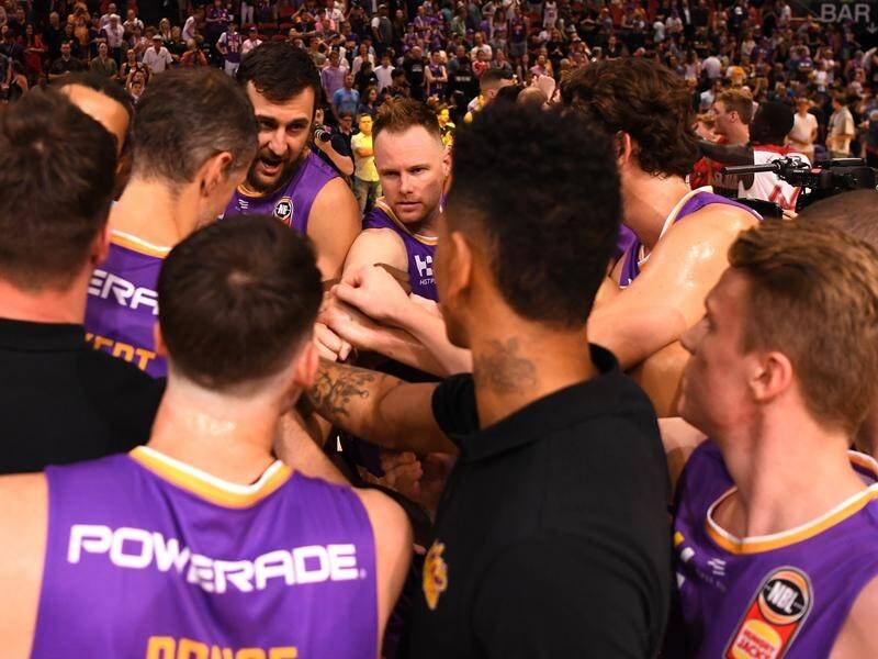 Sydney Kings (pic) and Perth Wildcats are favoured to contest the NBL grand final series.