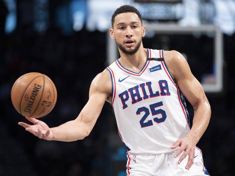 Philadelphia guard Ben Simmons has promised to shoot more three-pointers when the NBA resumes.