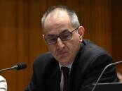 Home Affairs secretary Mike Pezzullo has agreed to stand down over leaked text messages. (Mick Tsikas/AAP PHOTOS)