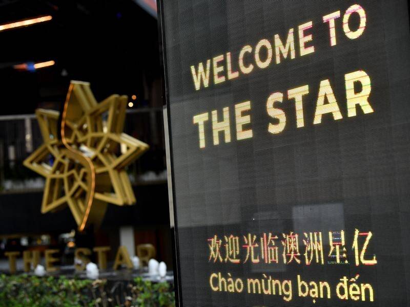 Sydney's Star Casino will need to prove it is making progress on its bid to regain its license. (Joel Carrett/AAP PHOTOS)