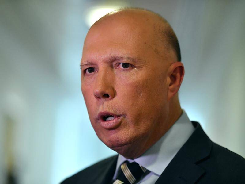 Home Affairs Minister Peter Dutton says Victoria's debt diplomacy is dangerous.