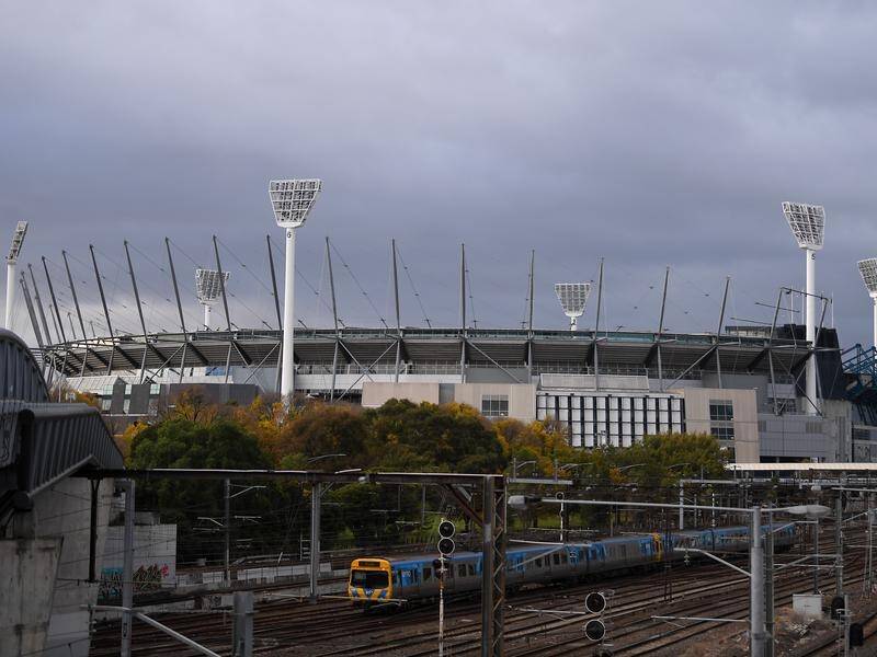 The MCG is among government-owned buildings that have had cladding removed. (James Ross/AAP PHOTOS)