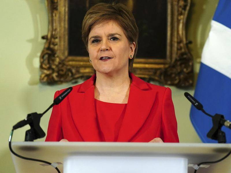 Nicola Sturgeon said her decision to quit was not linked to recent short-term issues. (AP PHOTO)