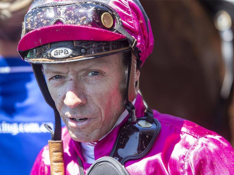 Michael Cahill has made the most of a late booking to win on Ocean Addict at Eagle Farm.