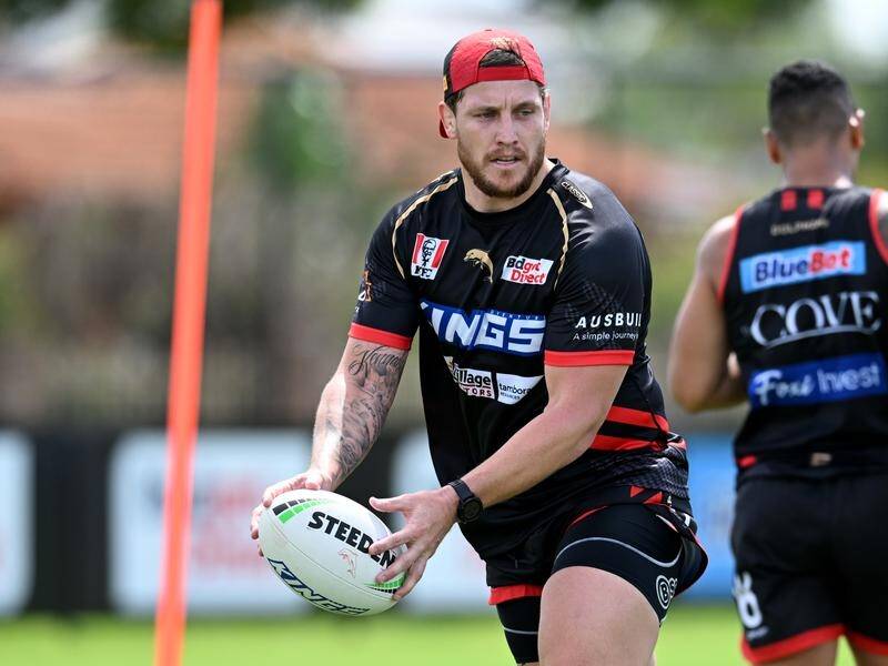 Jarrod Wallace is hoping to make the most of a fresh NRL start at the Dolphins. (Darren England/AAP PHOTOS)