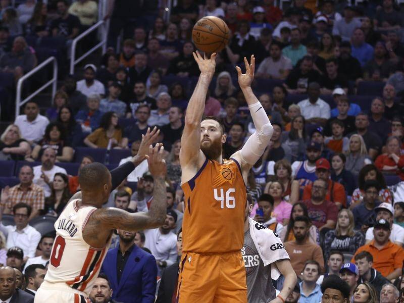 Suns' Aron Baynes is going through NBA protocols after testing positive for Covid.