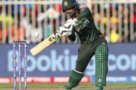 Liton Das will lead Bangladesh in the three-match ODI World Cup warm-up series against New Zealand. (AP PHOTO)
