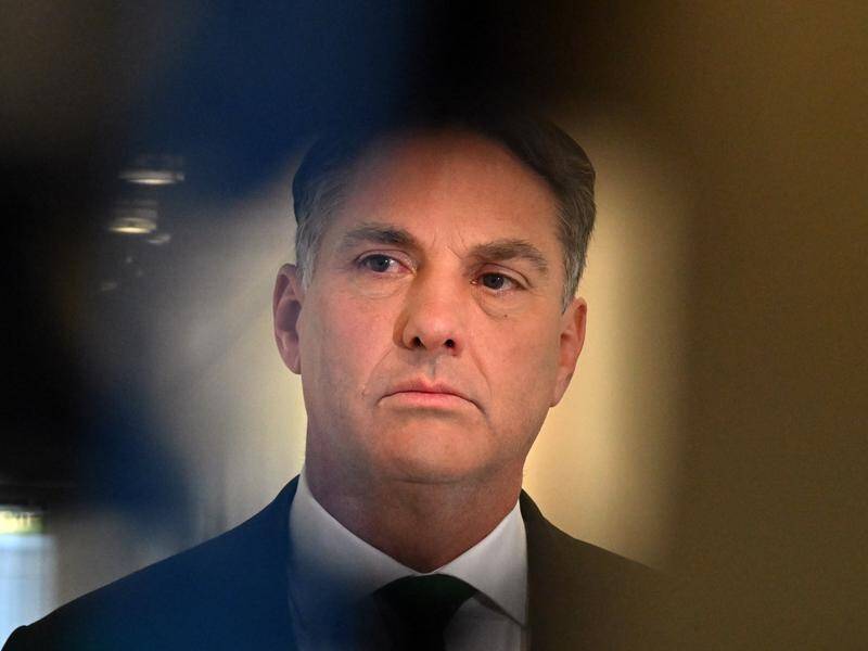 Defence Minister Richard Marles has branded Vladimir Putin's nuclear weapon threats as appalling. (Mick Tsikas/AAP PHOTOS)