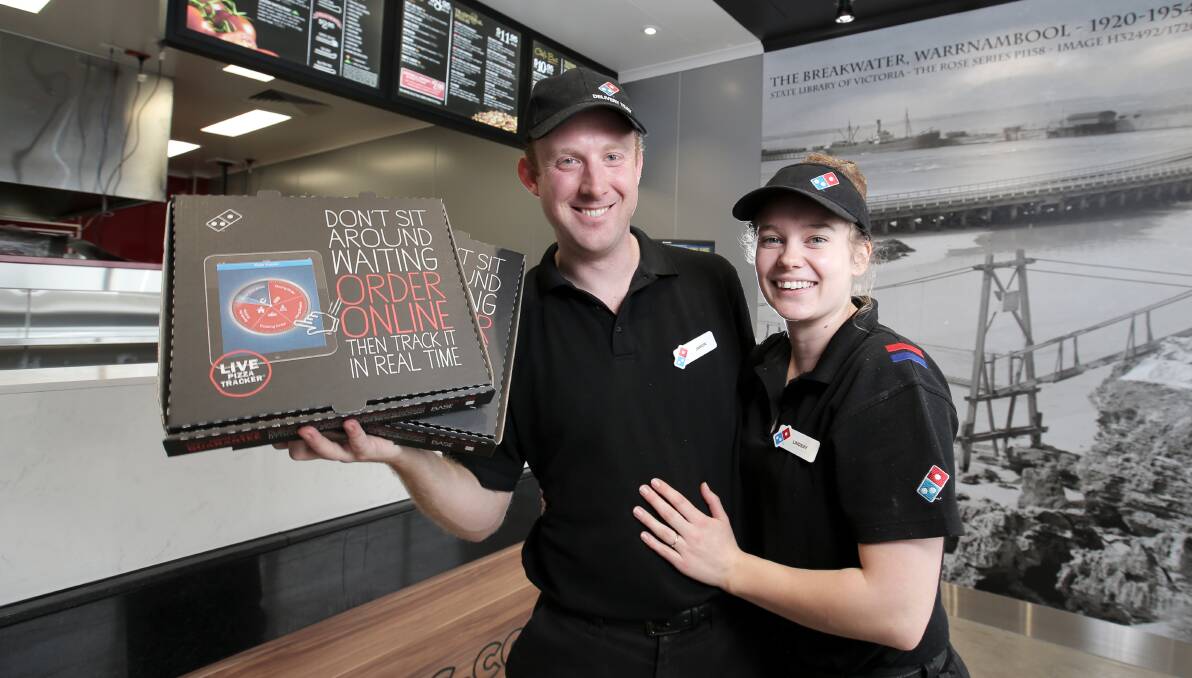 Jason and Lindsay Tod’s pizza business is just one of a number of new ventures to set up in the city in recent months.  Picture: ROB GUNSTONE