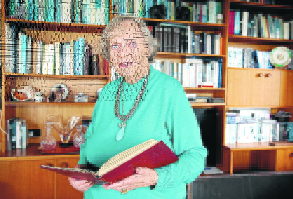 Port Fairy resident Sue Balmer, 89, reflects on her time as a 19-year-old clerk in London during World War II.  Picture: LEANNE PICKETT