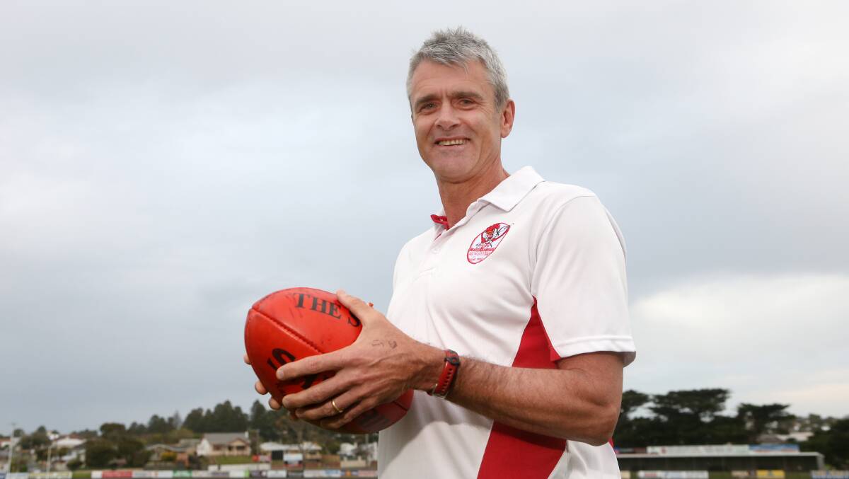Three years on from coaching South Warrnambool to a premiership, Nigel Kol has returned to the role. 140915AS34 Picture: AARON SAWALL