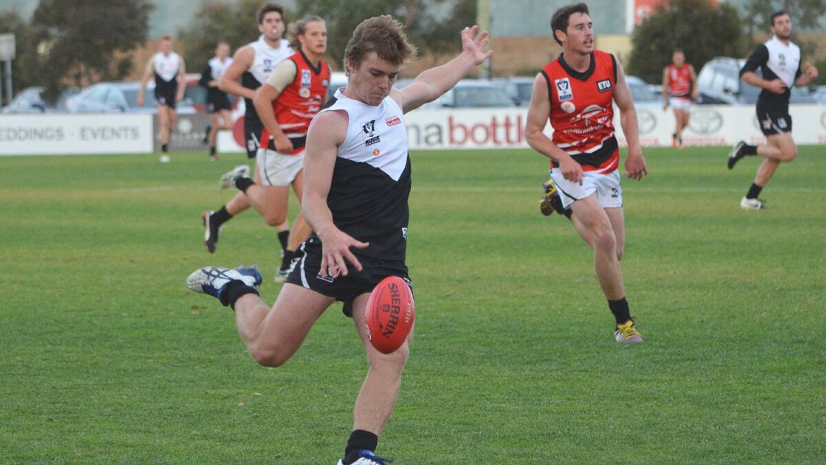 Liam Youl in action for the North Ballarat Roosters. Picture: MARK BRUTY