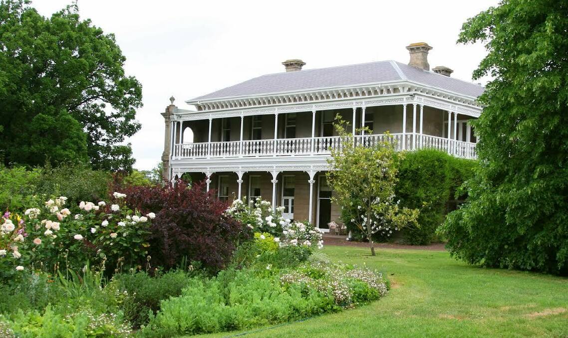 Minjah homestead (above), near Hawkesdale, is one of six historic homesteads and gardens to be showcased on a two-day tour next month.
